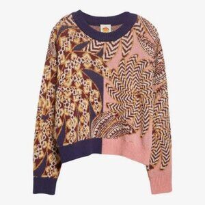 FARM Rio Mixed Yawanawa Vanahu SMALL Sweater